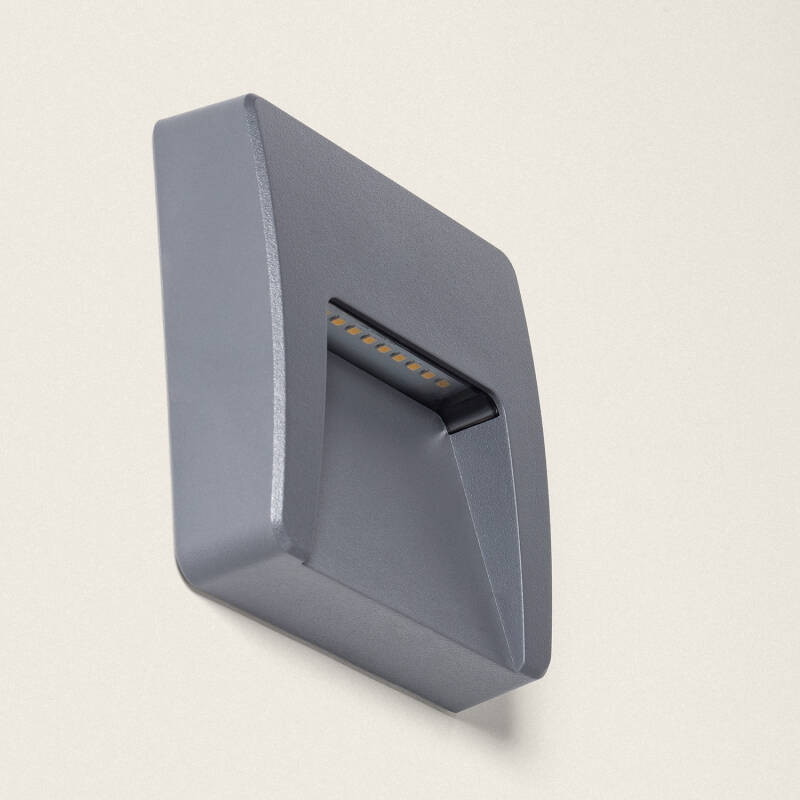 Product of Dag 3W Square Outdoor LED Wall Light in Anthracite 