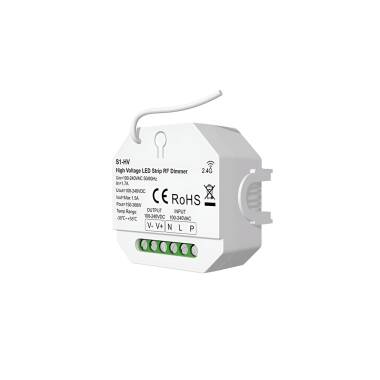 Product Controller Dimmer LED Strip Eenkleurig 220-240V AC Compatibel met drukknop en RF Controller