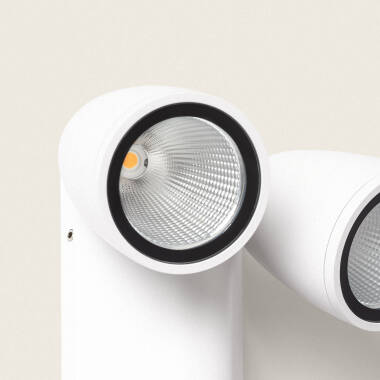 Product van Wandlamp Outdoor LED 12W Aluminium Abel Twee Spots