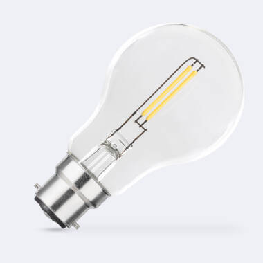 B22 Filament LED Bulb 2W A60 260lm