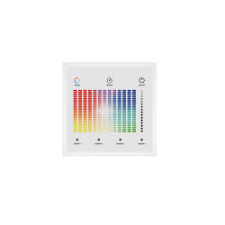 Product Variateur Mural Tactile LED 12/24V DC RGB DMX