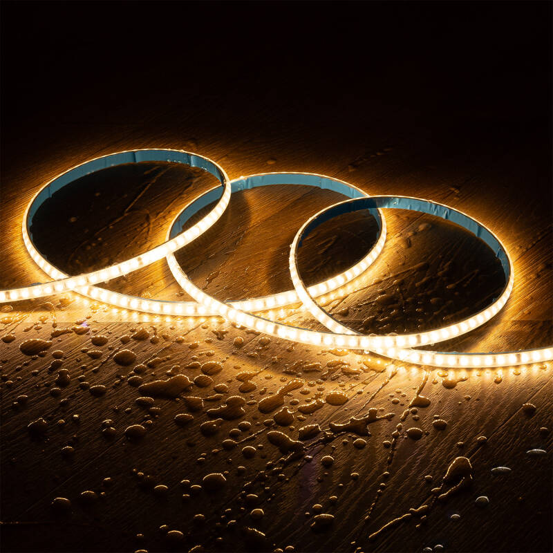 Product van LED Strip Rol 220V AC 120LED/m 20m IP67 Breedte 9 mm Knip Elke 10 cm