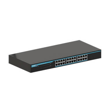 Switch 24 porte 10/100/1000 Mbps (montabile in Rack 19") OPENETICS 21241