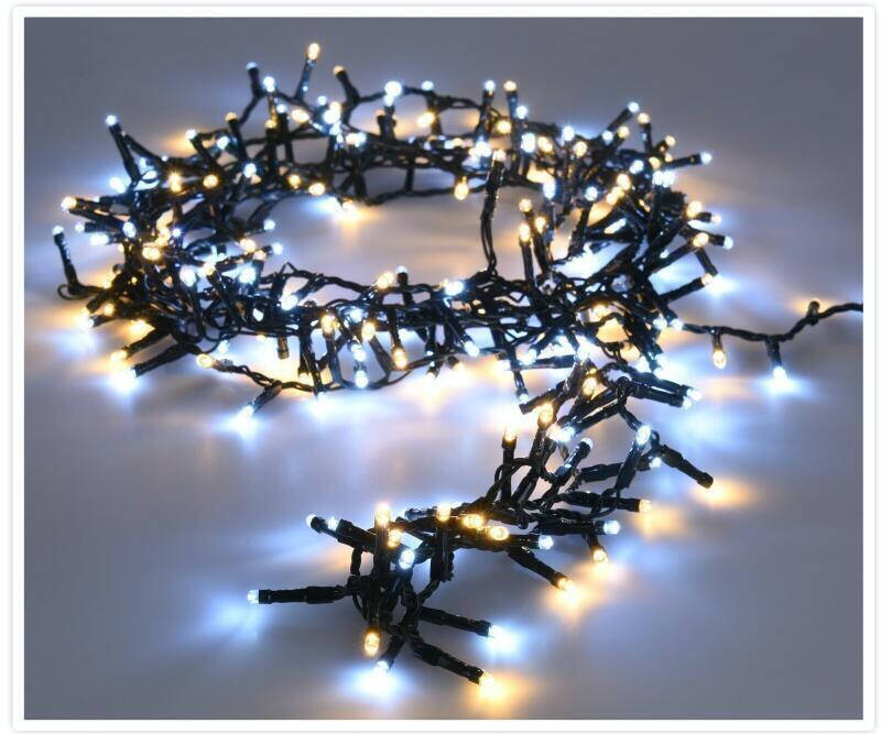 Product of 36m "Bunch" Black Cable Warm White/Daylight Outdoor LED Garland