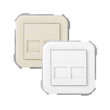 Product Afdekraam  voor RJ11/RJ45 Simon 31 31089