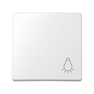 Bouton-Poussoir Simple avec Voyant SIMON 73 LOFT 73018