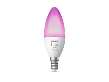 LED Žárovka LED E14 White Color 4W PHILIPS Hue