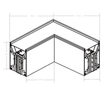 Produkt von LED-Linearstrahler Luxor "L“ 8W (UGR19)