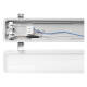 Product van Waterdichte TL LED Armatuur LED  voor twee LED Buizen 60 cm  IP65  LEDVANCE