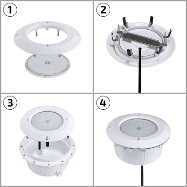 Prodotto da Lampadina LED PAR56 Slim Piscina Sommergibile IP68 12V AC/DC 20W  