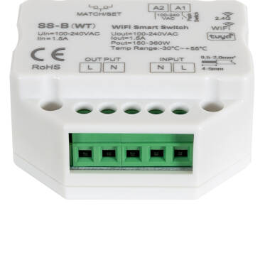 Product of Push Button Switch Compatible RF WiFi LED 