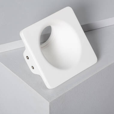 Accent Plasterboard Integration Downlight Ring for LED Bulb GU10 / GU5.3 with 123x123 mm Cut Out UGR17