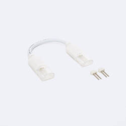 Product Double Connector with Cable for 220V AC Autorectified SMD Monochrome LED Strip 12mm Wide 