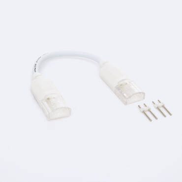 Product Schnellverbinder Doppelt mit Kabel für LED-Streifen 220V AC COB IP65 Breite 12mm