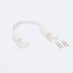 Product Double Quick Connector with Cable for 220V AC COB LED Strip 12mm Wide 