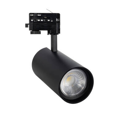 LED-Strahler New D'Angelo Schwarz 40W (CRI 90) CCT LIFUD 15-36º Frost für 3-Phasenstromschienen