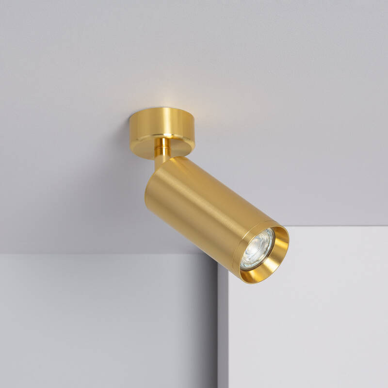 Product van Plafondlamp Aluminium Richtbaar  Quartz voor GU10 Lampen 