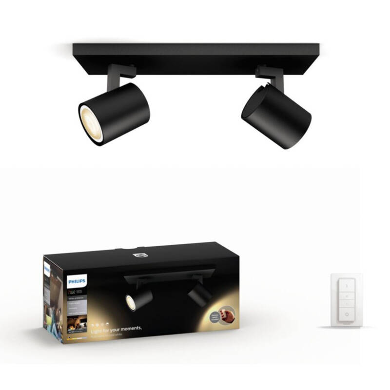 Product van Plafondlamp Philips LED CCT Runner 2 spots