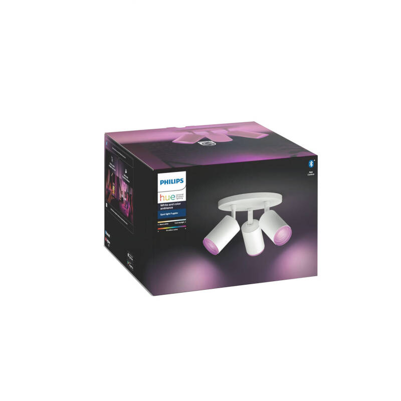 Produit de Plafonnier White Color Fugato 3x6W PHILIPS Hue