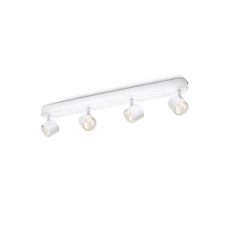 Produit de Plafonnier LED PHILIPS Star Dimmable 4 Spots 4x4.5W