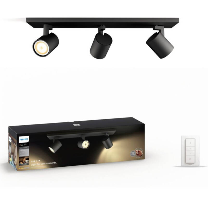 Produit de Plafonnier LED PHILIPS CCT Runner 3 Spots