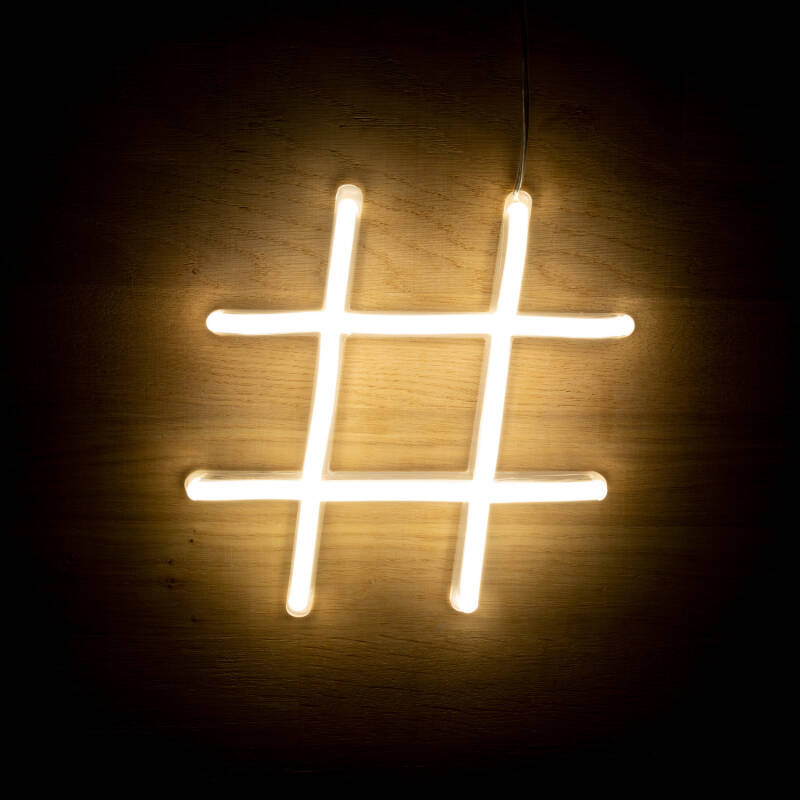 Product van Neon LED Nummers en Symbolen
