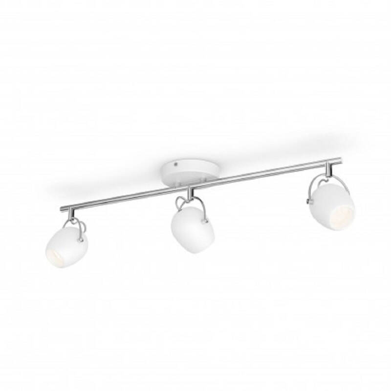 Product van Plafondlamp PHILIPS Rivano LED 3x4.3W met 3 Spotlight