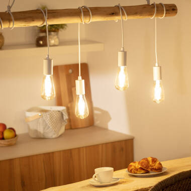 Product of Yagis Metal & Wood Pendant Lamp