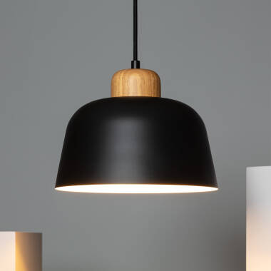 Product van Hanglamp  Metaal en Hout Wawak