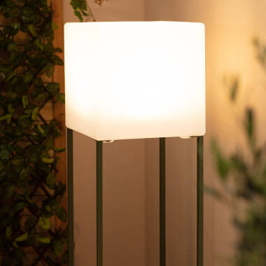 Product van Staande Lamp Outdoor Metaal LED RGBW Solar  Oplaadbaar Tiber
