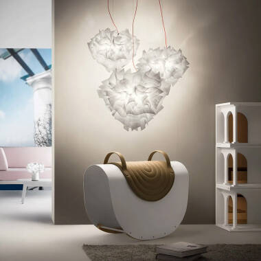 Prodotto da Lampada a sospensione SLAMP Veli Suspension Large Couture