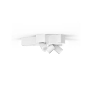 Product of PHILIPS Hue Centris White GU10 3X5.7W LED Ceiling Lamp with Crossover Spotlights