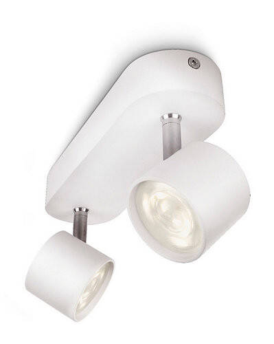 Product van Plafondlamp PHILIPS Star met 2 Spotlights 2x4.5W