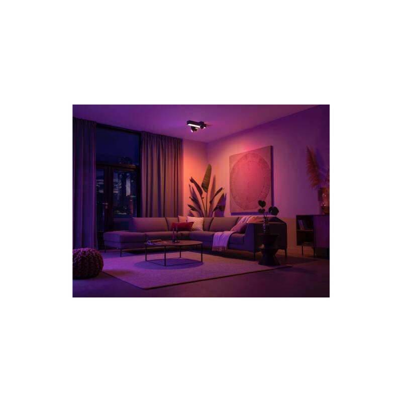 Produit de Plafonnier avec Spots Croisés White Color Centris GU10 3x5.7W PHILIPS Hue 