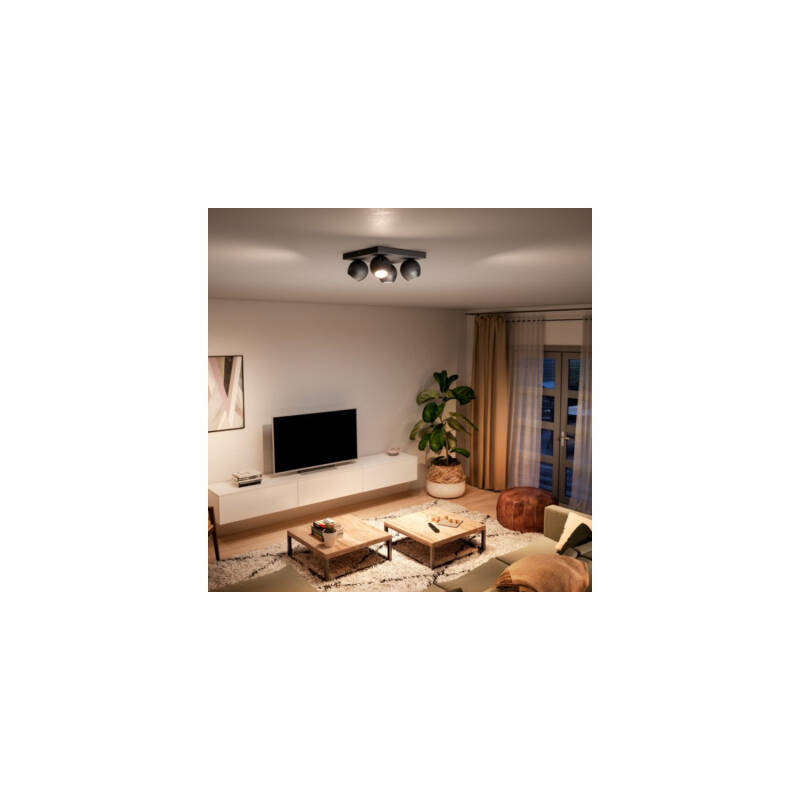 Produkt von Deckenleuchte White Ambiance 4 Strahler GU10 PHILIPS Hue Buckram