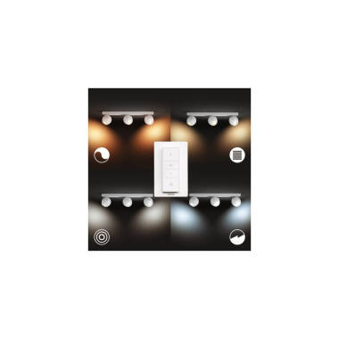 Produkt von Deckenleuchte White Ambiance 3 Strahler GU10 PHILIPS Hue Buckram