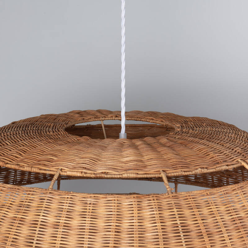 Produkt von Hängeleuchte Rattan Oblate Bulang Ø800 mm ILUZZIA