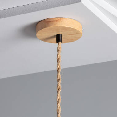 Prodotto da Lampada a Sospensione in Fibre Naturali Big Sami Ø450 mm ILUZZIA