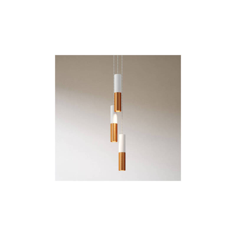 Product of Multi Three Fall Pendant Lamp Creative-Cables SPM3VNRM04K2SPOT 