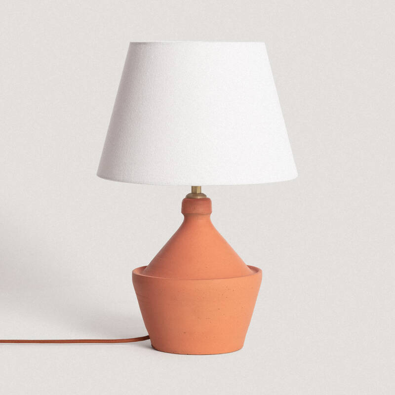 Produit de Lampe à Poser Terracota Aike ILUZZIA