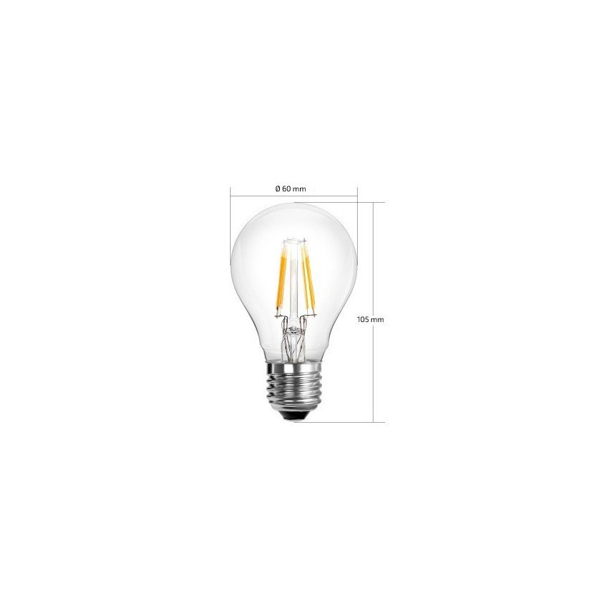 Produkt von LED-Glühbirne Filament E27 6W 540 lm A60 Dimmbar