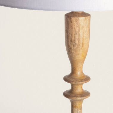 Product of Meena Wooden Floor Lamp ILUZZIA