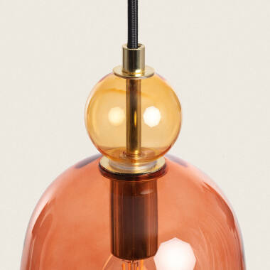 Product of Mono-Baudelaire Metal & Glass Pendant Lamp 