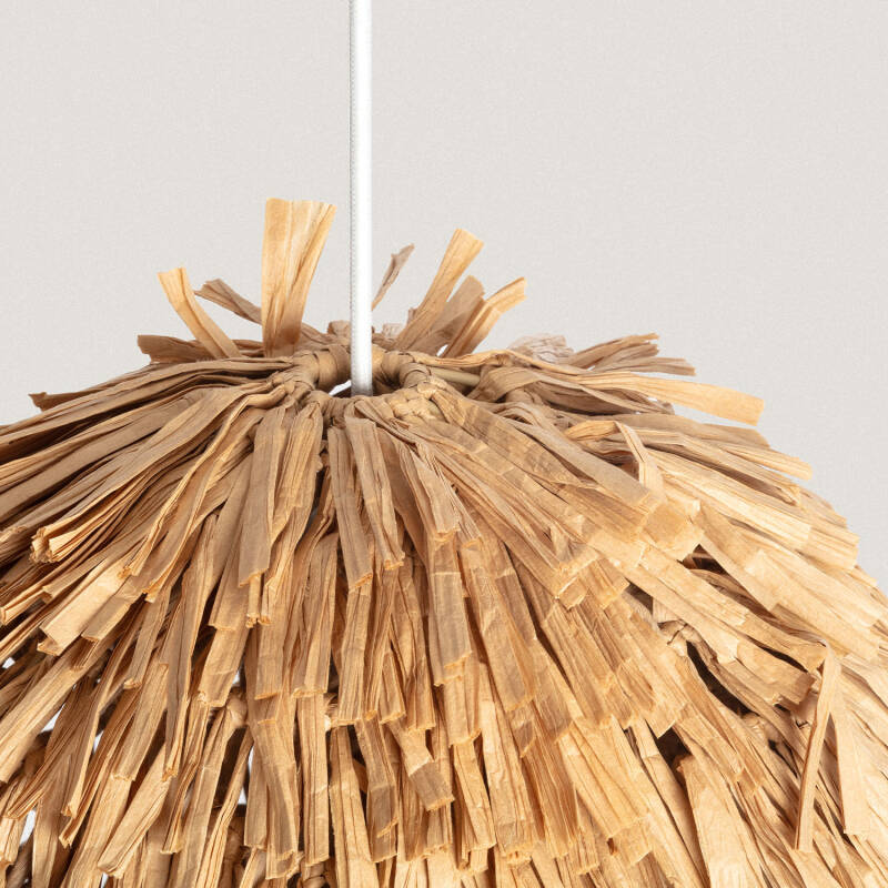 Product of Malaika Raffia Pendant Lamp ILUZZIA 