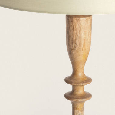 Product of Meena Wooden Floor Lamp ILUZZIA