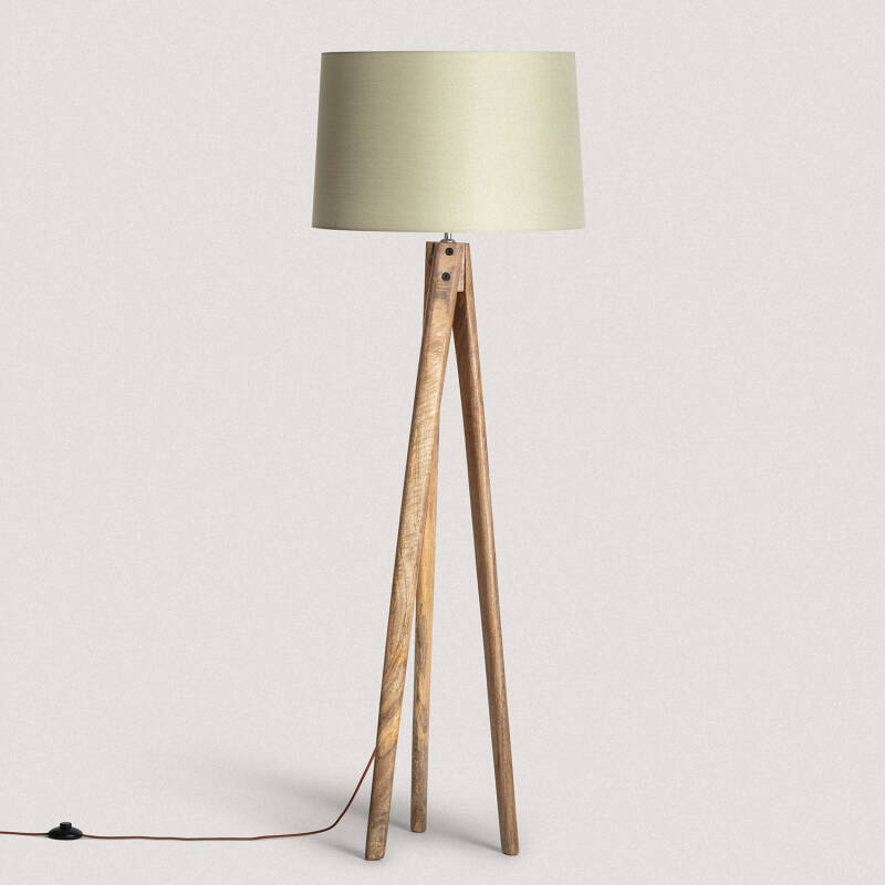 Product of Kumar Wooden Floor Lamp ILUZZIA