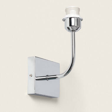 Produit de Lampe Murale Métal Silver-Wollen Conne