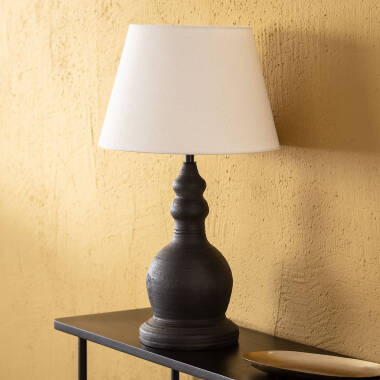 Produit de Lampe à Poser Terracota Jara ILUZZIA Ø300 mm