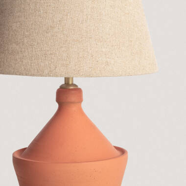 Produit de Lampe à Poser Terracota Aike ILUZZIA