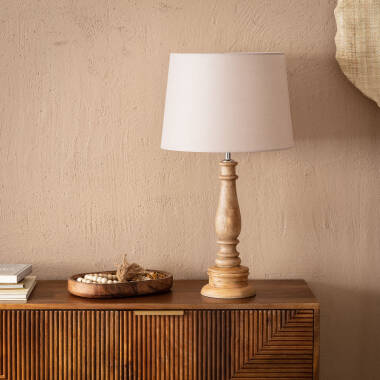 Product of Dinnka Wooden Table Lamp ILUZZIA 